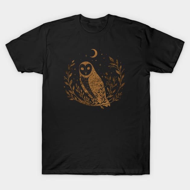 Owl Moon 2 T-Shirt by Episodic Drawing